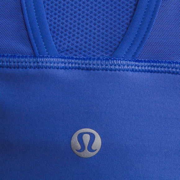 Lululemon Everlux High-Neck Train Bra Wild Indigo - Picture 6 of 15